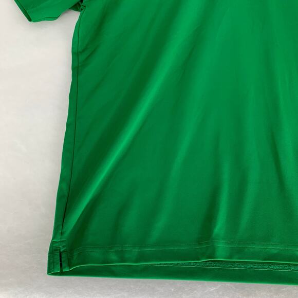 Men's Under Armour Green Notre Dame Fighting Irish Wordmark T2 Polo Size 2XL - Picture 8 of 15